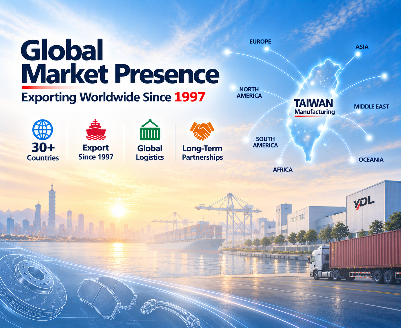 YDL Global Market Presence YDL Global Market Presence